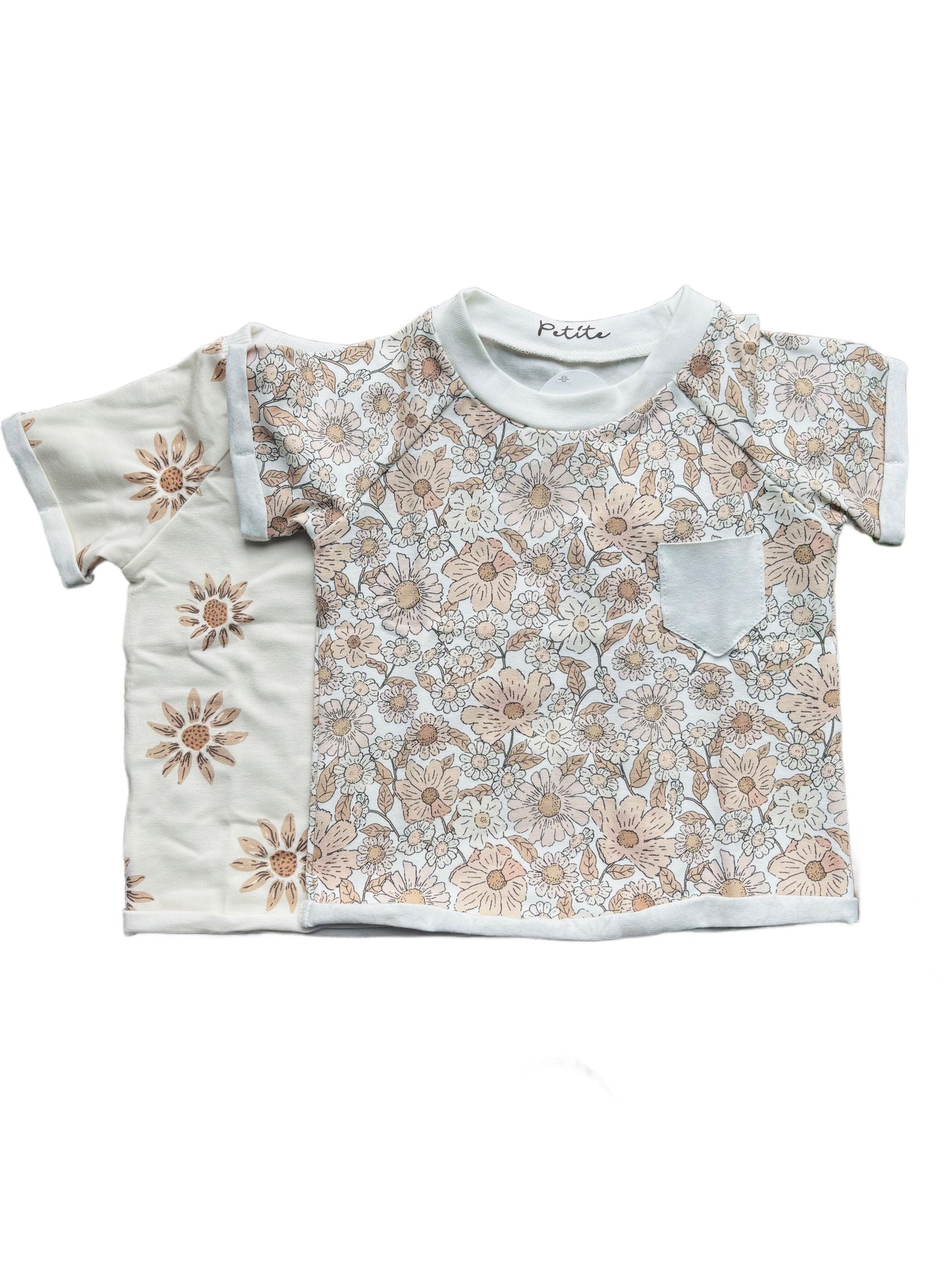 Summery Flower Jersey T-Shirt's